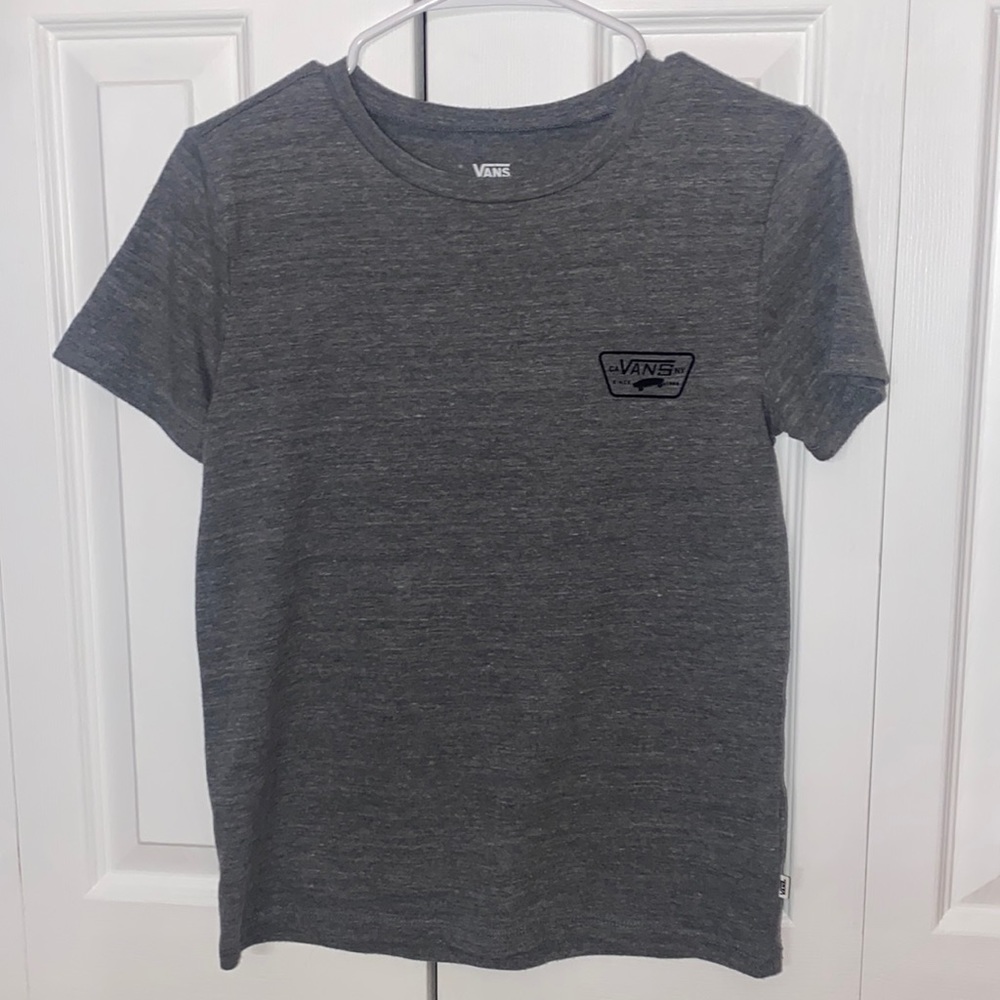 Vans, grey shirt, size XS